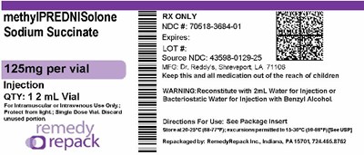 Mm2 (Methylprednisolone Sodium Succinate 125mgper Vial 70518 3684 01)